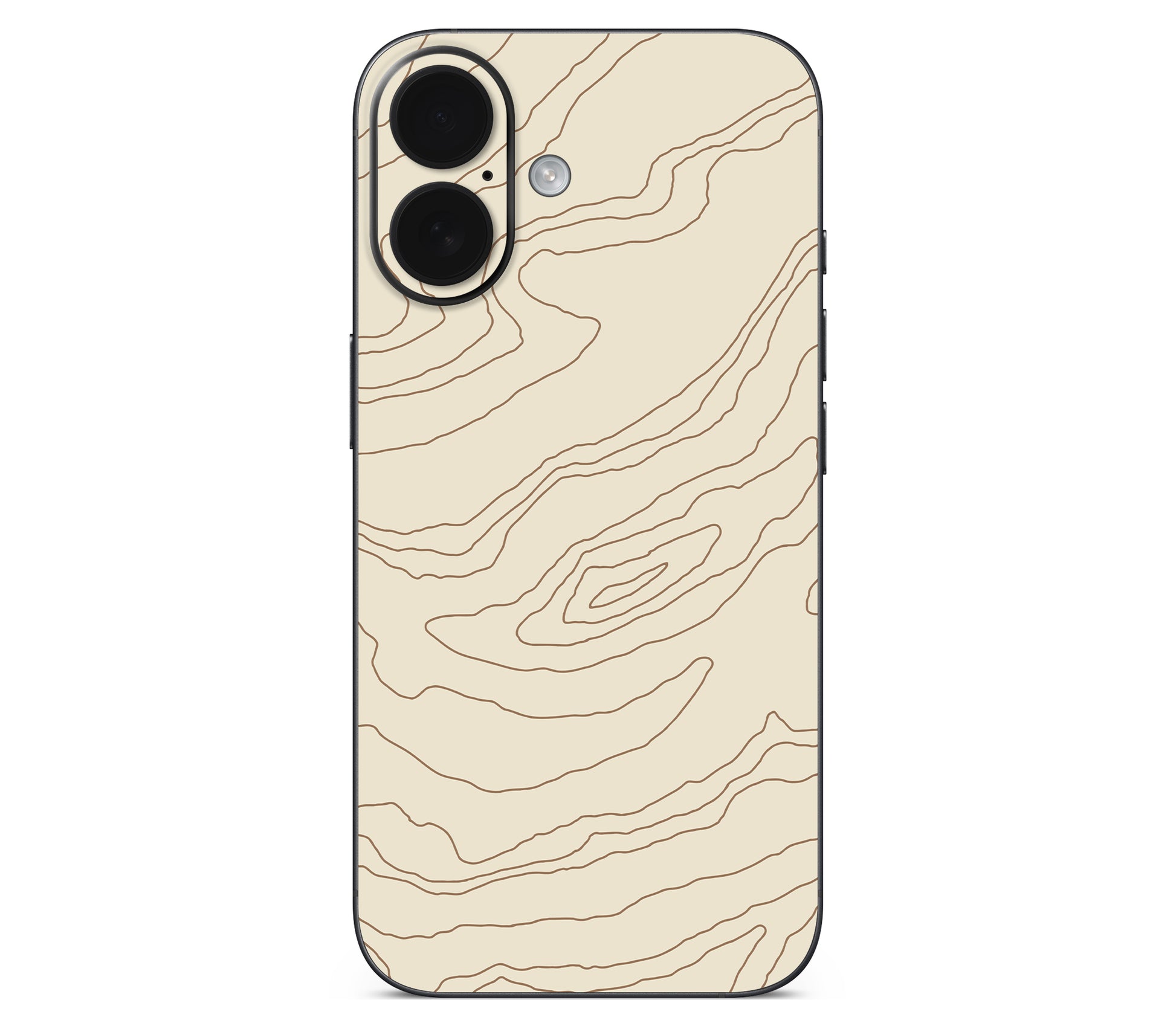 iPhone 16 Plus skin, Dune, back skin without logo cutout