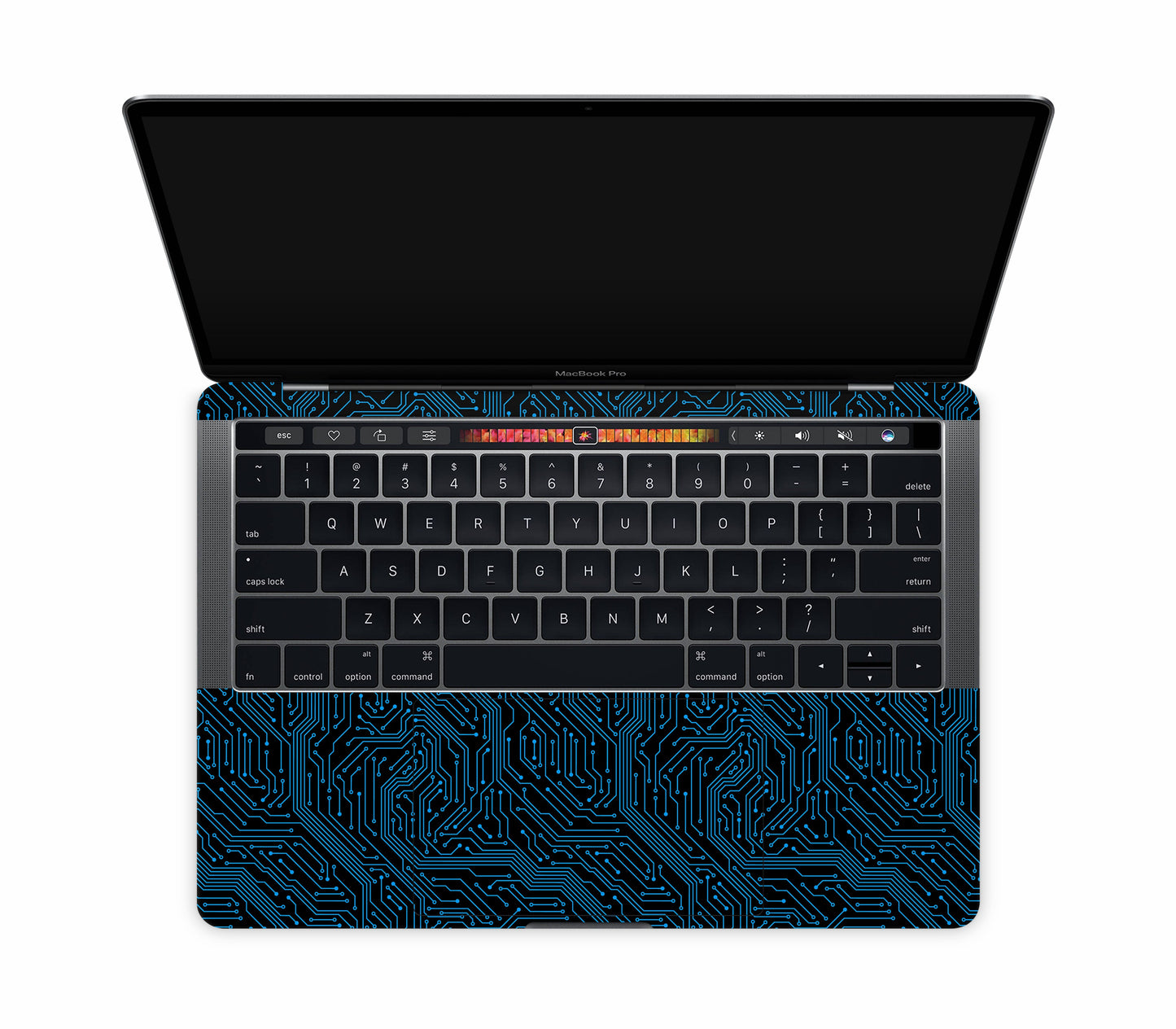 MacBook Pro 13" (2016-2019) Touch Bar skin, Eternal Blue, inside skin