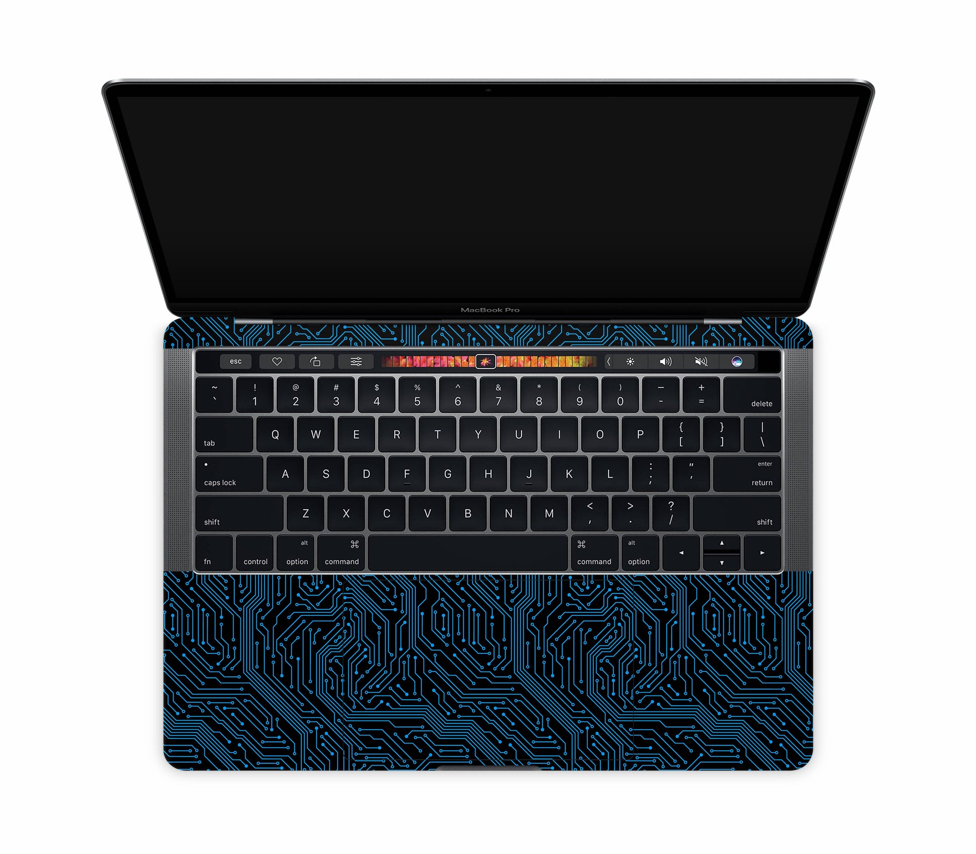 MacBook Pro 13" (2016-2019) Touch Bar skin, Eternal Blue, inside skin