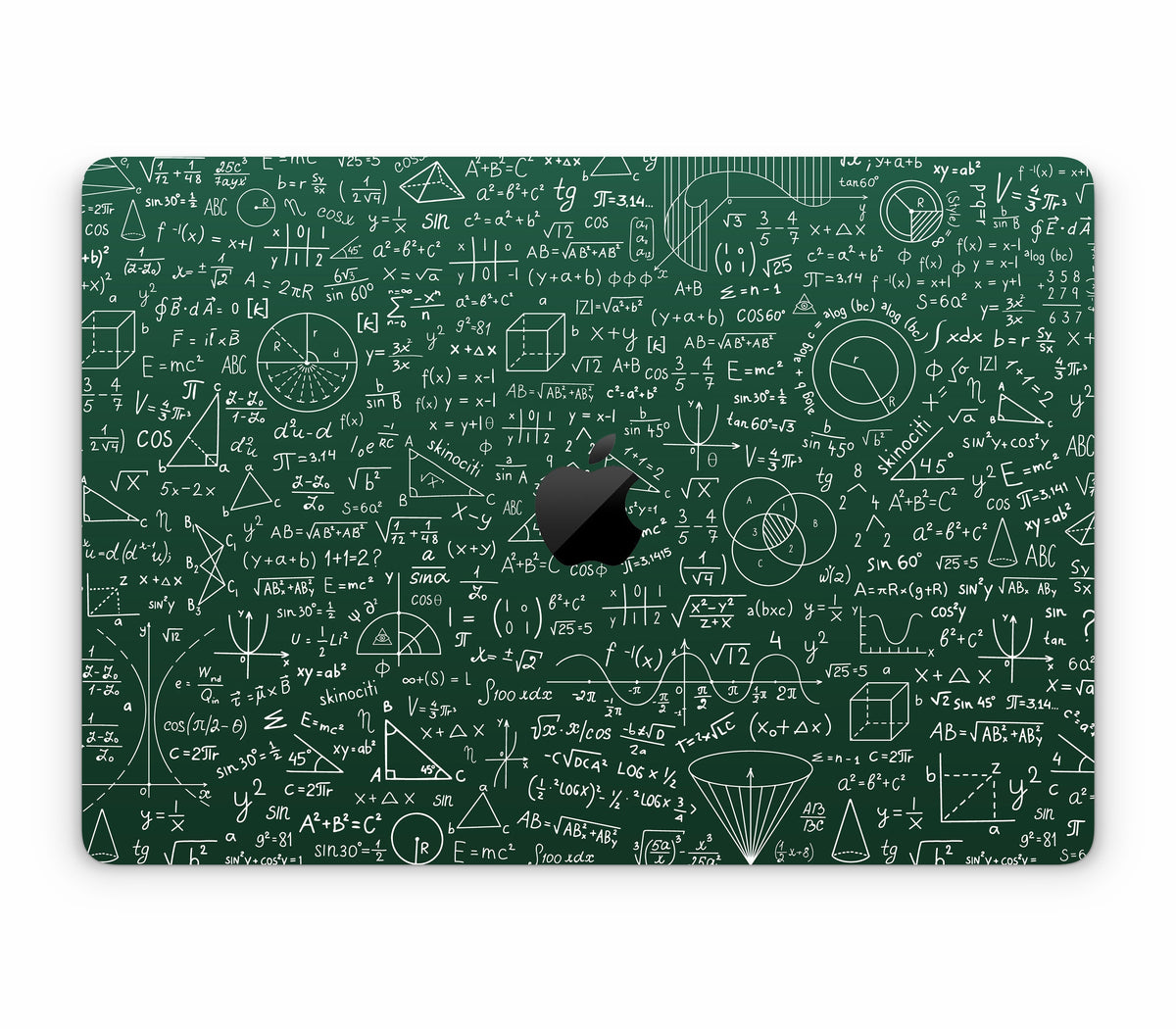 MacBook Air 15" (2025, M4) skin, Brain.exe, top skin with logo cutout