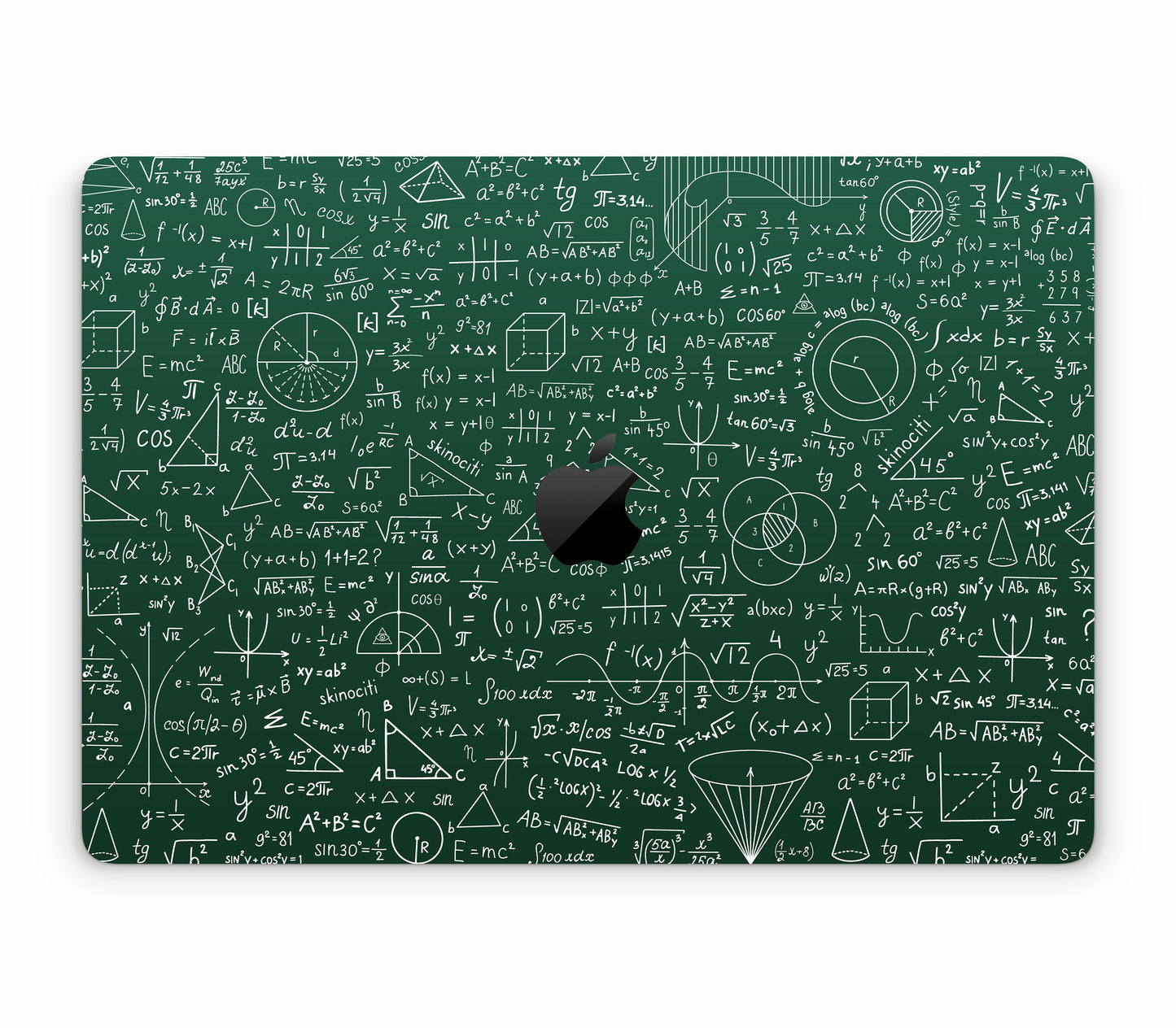 MacBook Pro 16" (2019, Touch Bar) skin, Brain.exe, top skin with logo cutout