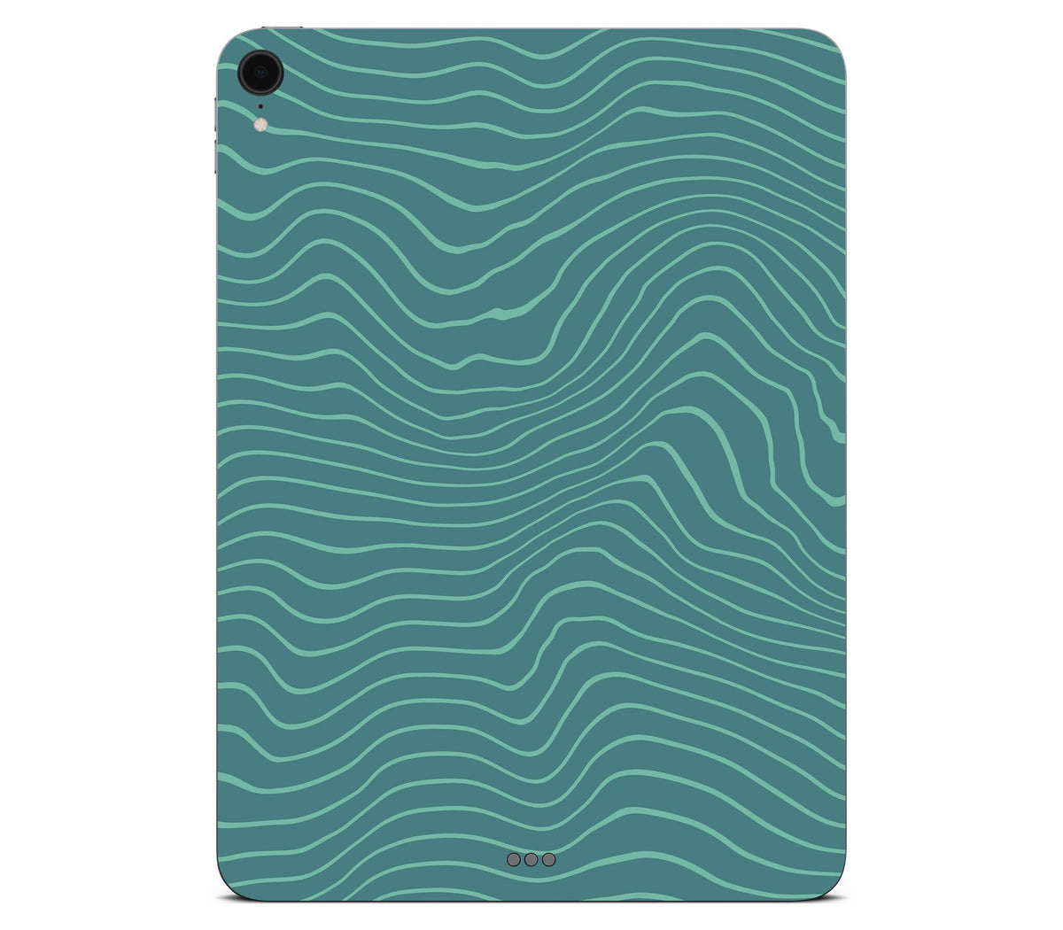 iPad Pro 11" (2018-2019, Gen 1) skin, Tide, back skin without logo cutout