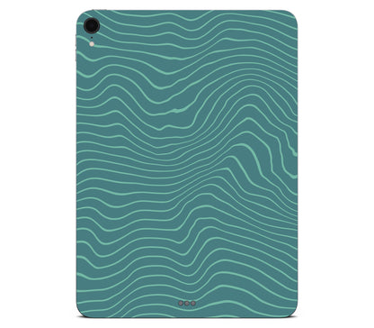 iPad Pro 11" (2018-2019, Gen 1) skin, Tide, back skin without logo cutout