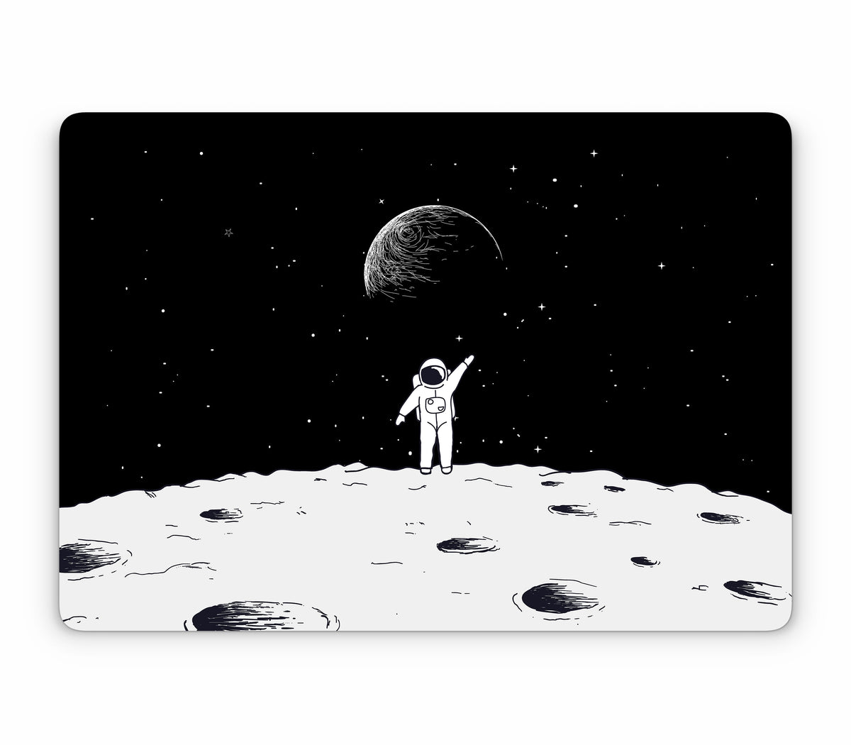 MacBook Pro 14" (2025, M5) skin, Moonwave, top skin