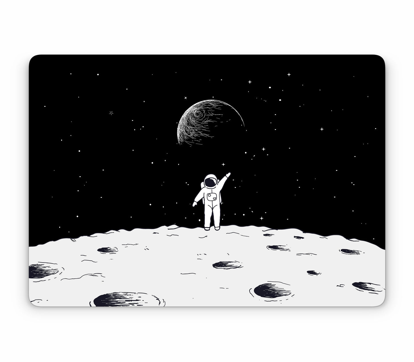MacBook Pro 14" (2025, M5) skin, Moonwave, top skin