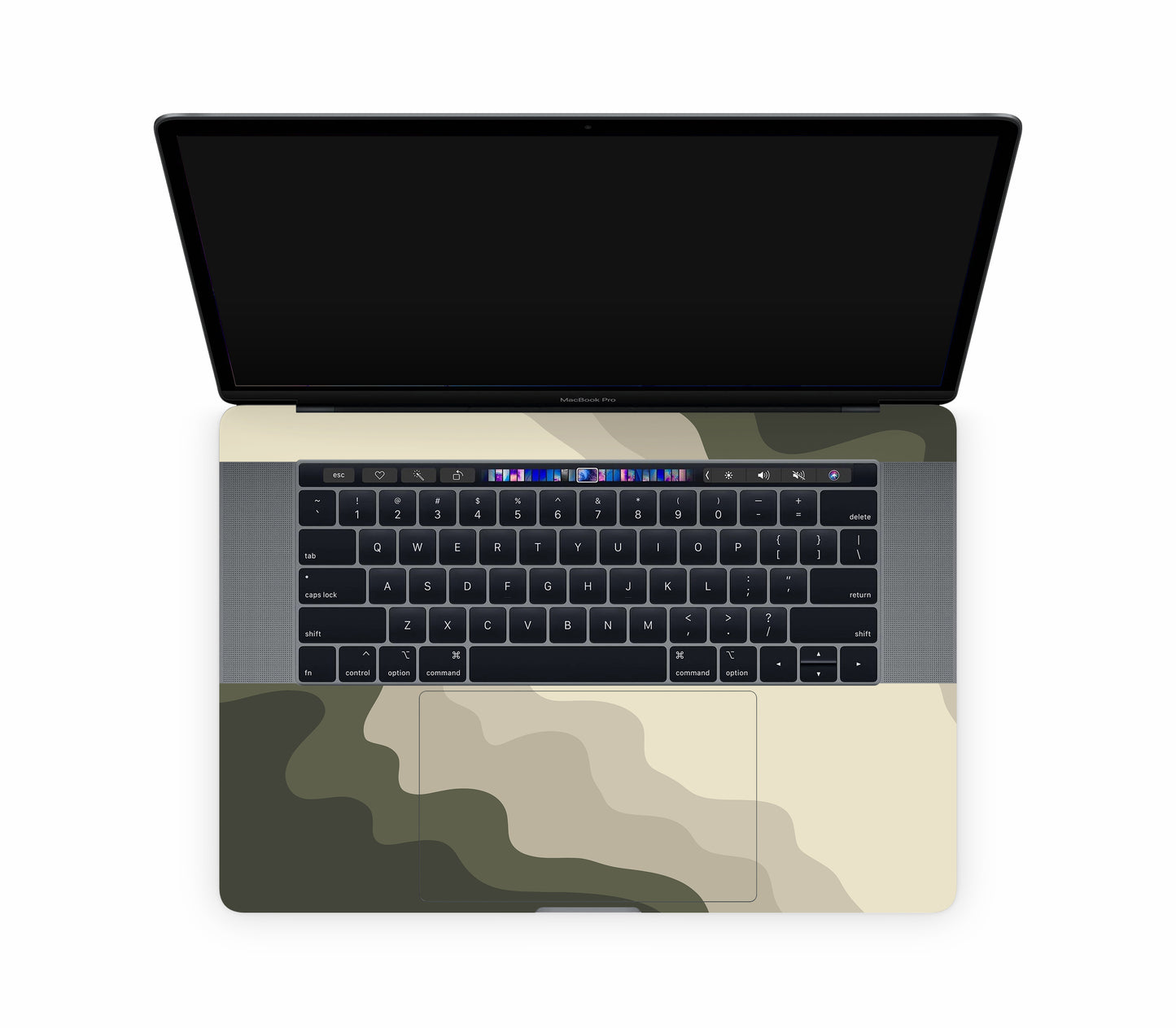 MacBook Pro 15" (2019, Touch Bar) skin, Drift (Mirage), inside skin