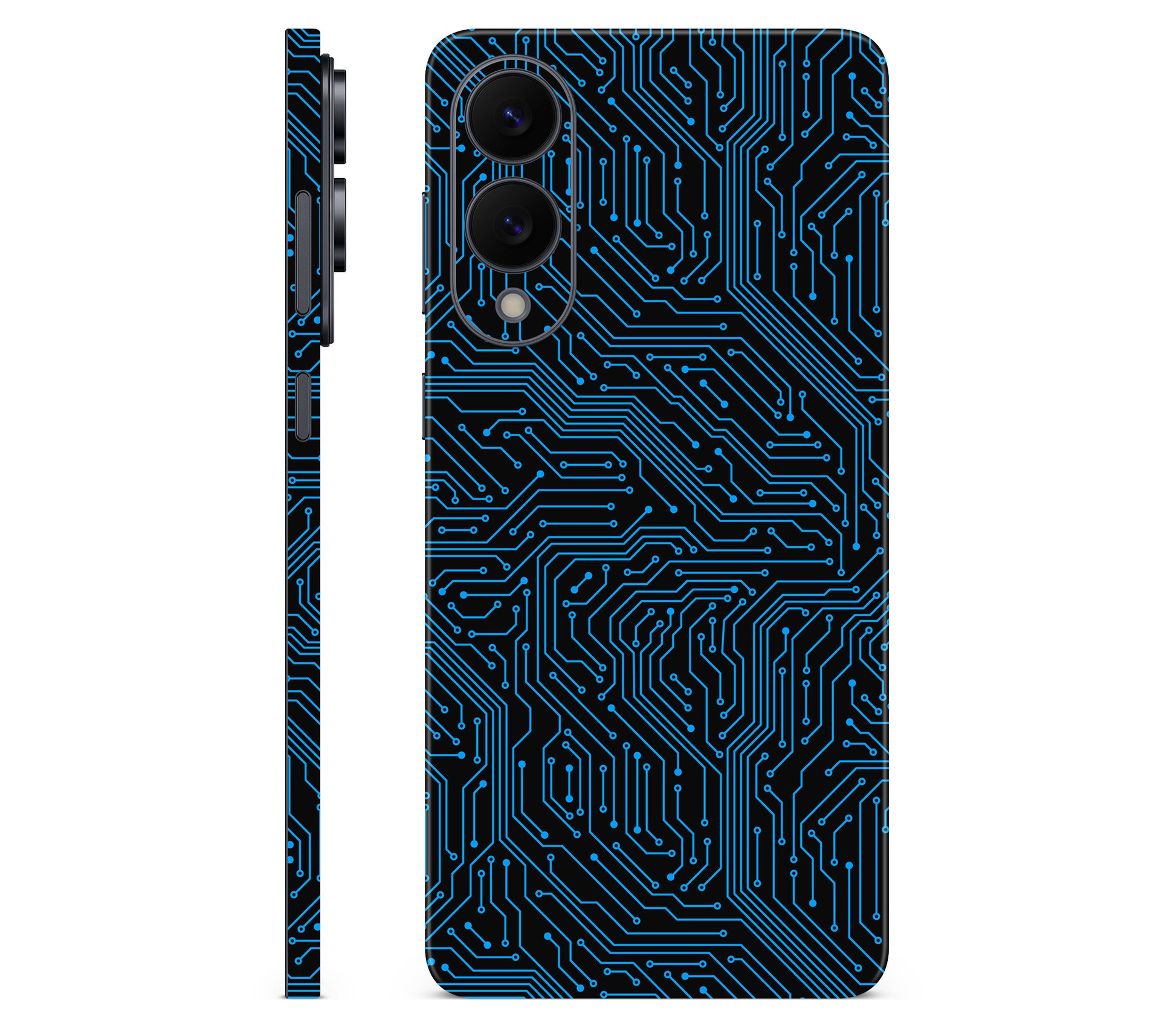 Galaxy S25 Edge skin, Eternal Blue, full wrap skin