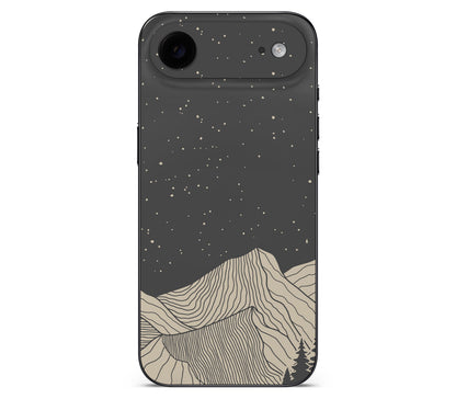iPhone Air skin, Nightline, back skin without logo cutout