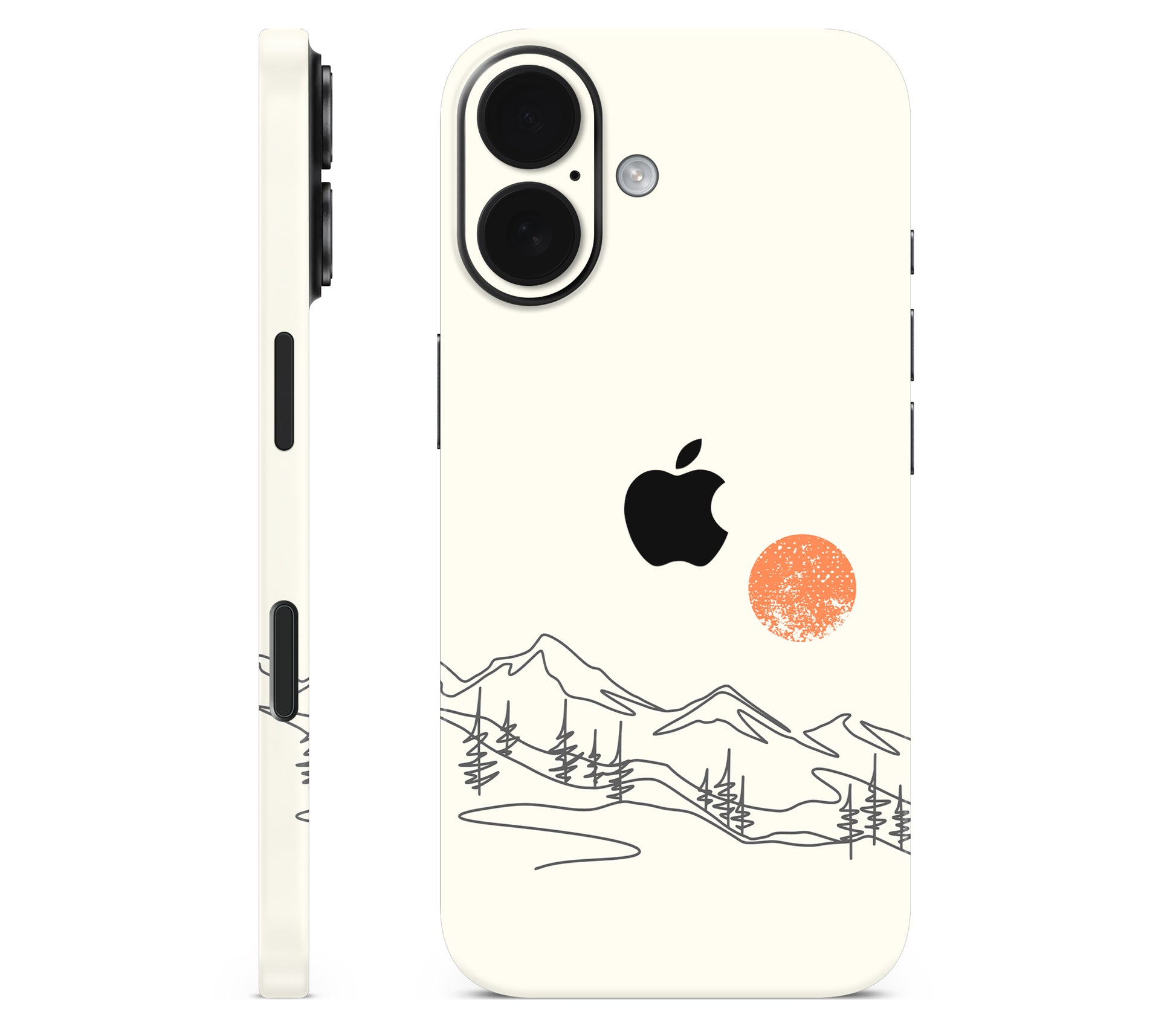 iPhone 16 skin, Offline, full wrap with logo cutout