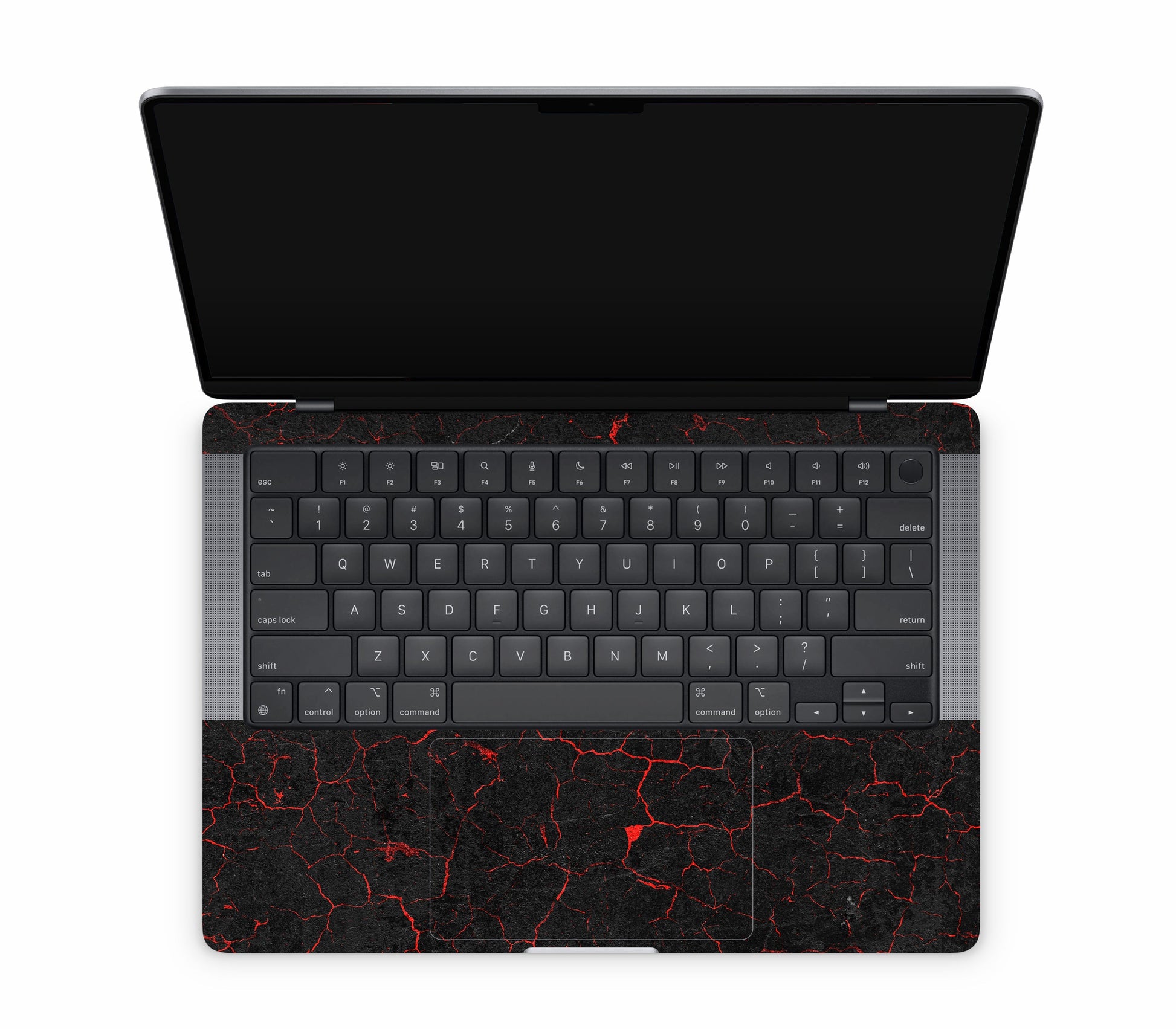 MacBook Pro 14" (2025, M5) skin, Hellcrack, inside skin