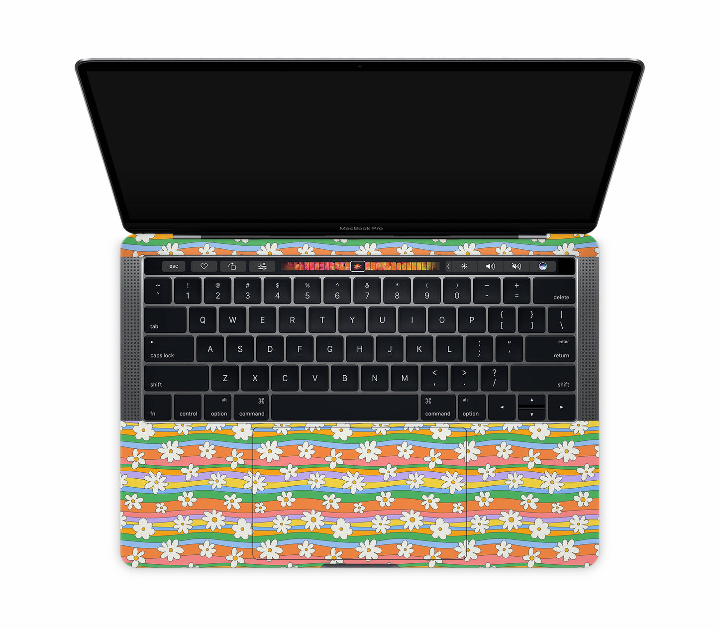 MacBook Pro 13" (2016-2019) Touch Bar skin, Daisy Drift, inside skin