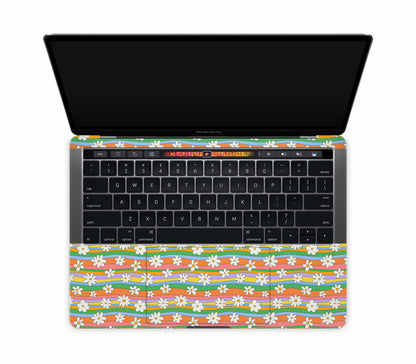 MacBook Pro 13" (2016-2019) Touch Bar skin, Daisy Drift, inside skin