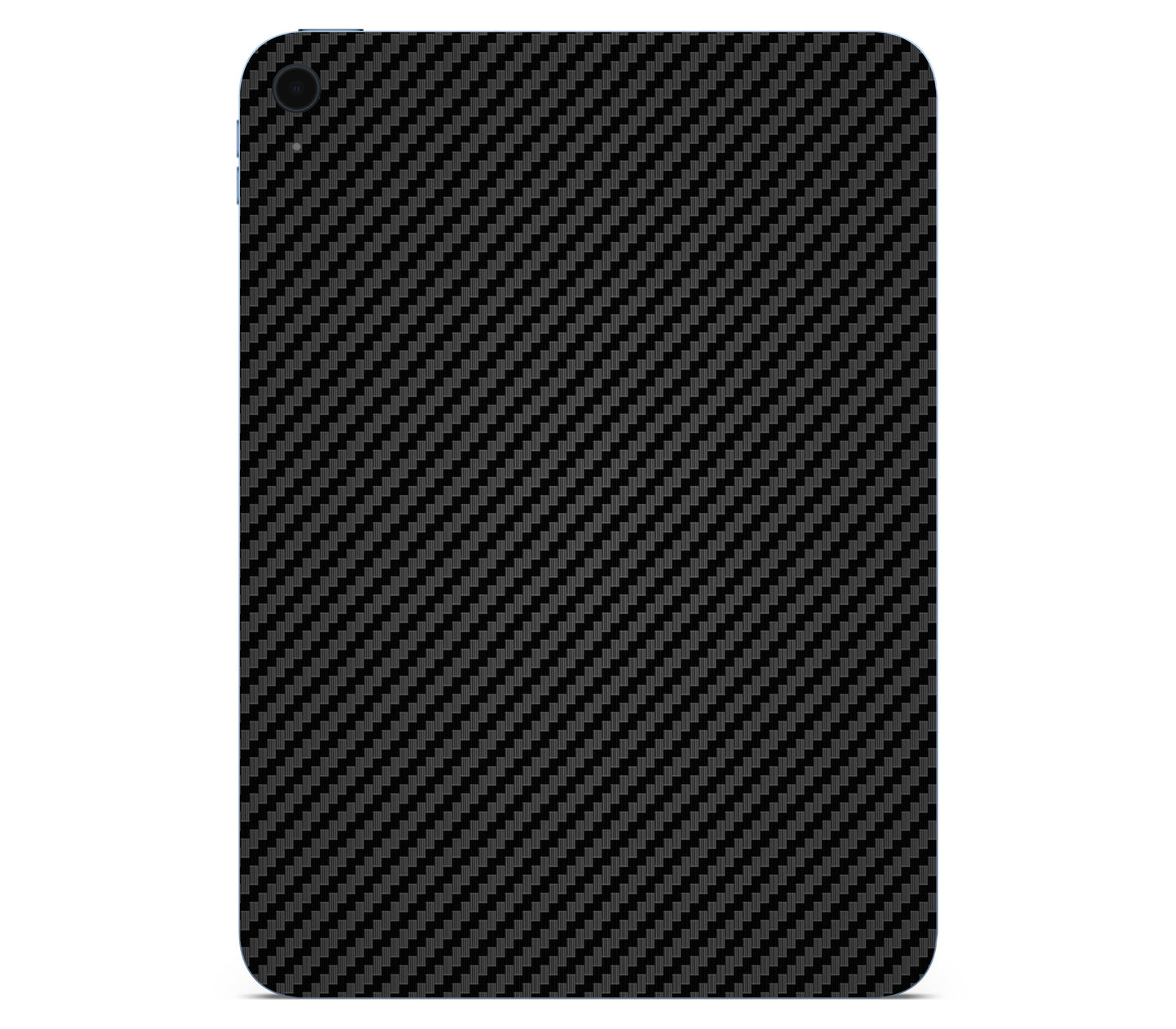 iPad 10.9" (2025, Gen 11) skin, Code: Carbon, back skin without logo cutout