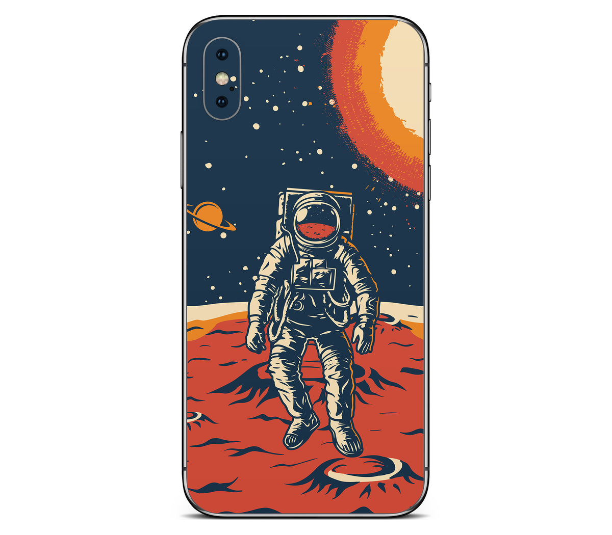 iPhone XS Max skin, Martian, back skin