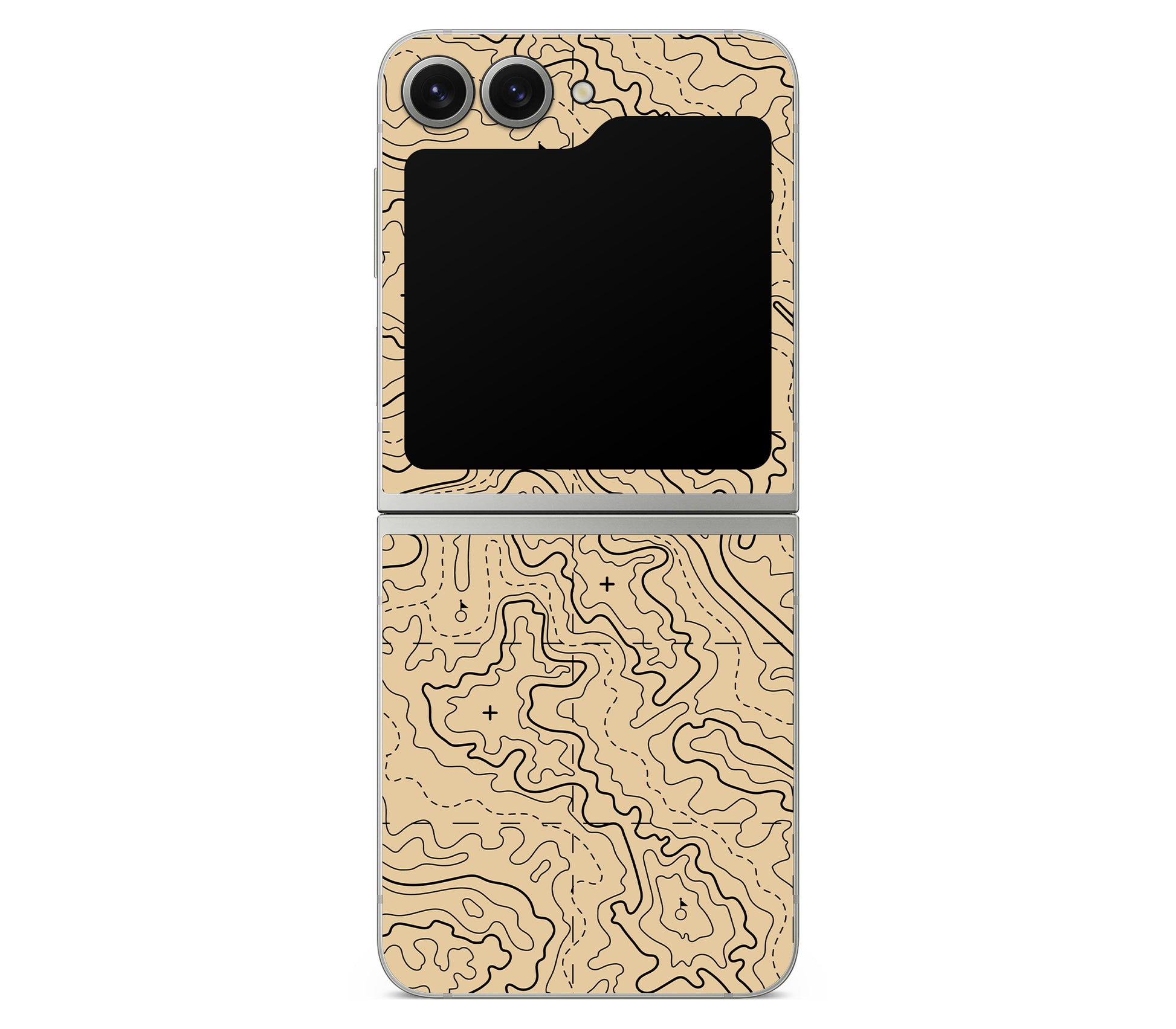 Galaxy Z Flip 6 skin, Lockdown (Sandline), full wrap skin