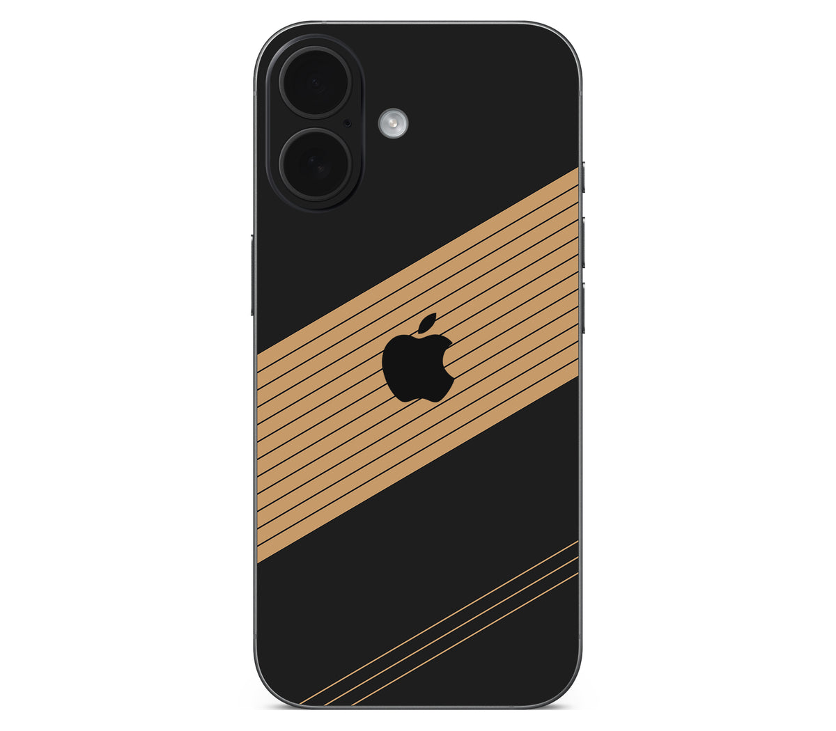 iPhone 17 skin, Discipline, back skin with logo cutout