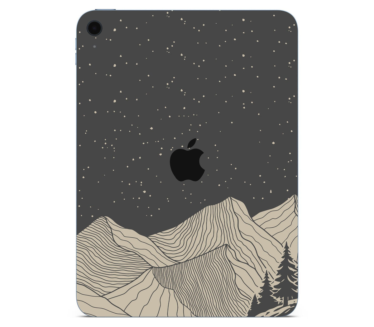 iPad 10.9" (2022, Gen 10) skin, Nightline, back skin with logo cutout