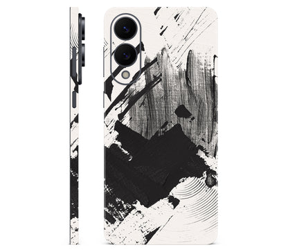 Galaxy S25 Edge skin, Black Noir, full wrap skin