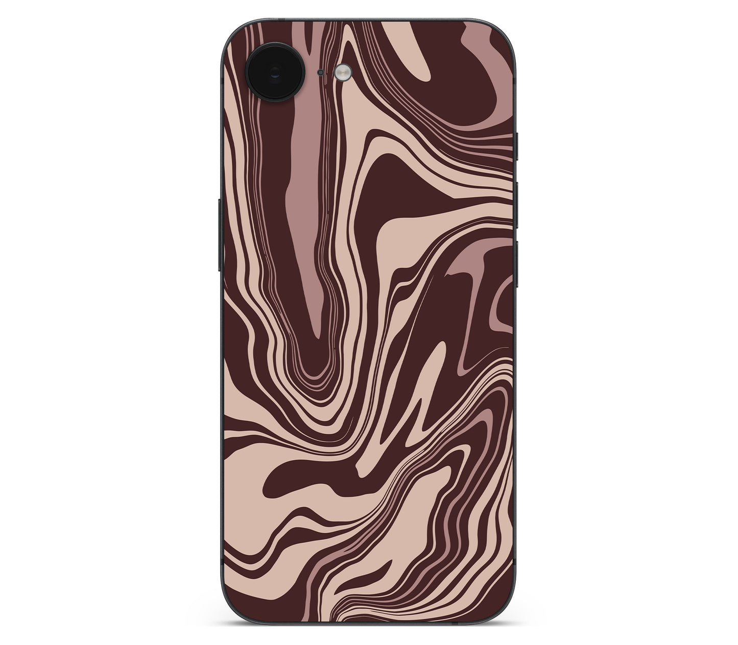 iPhone 16e skin, Vertigo (Fever), back skin without logo cutout