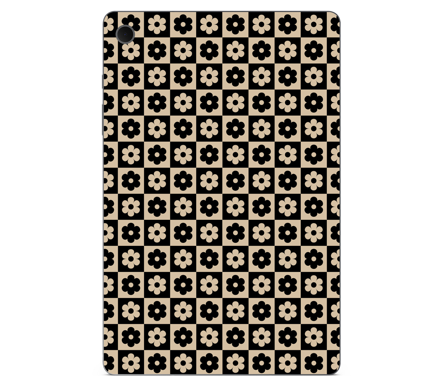 Galaxy Tab S10 Lite skin, Floral Grid, back skin