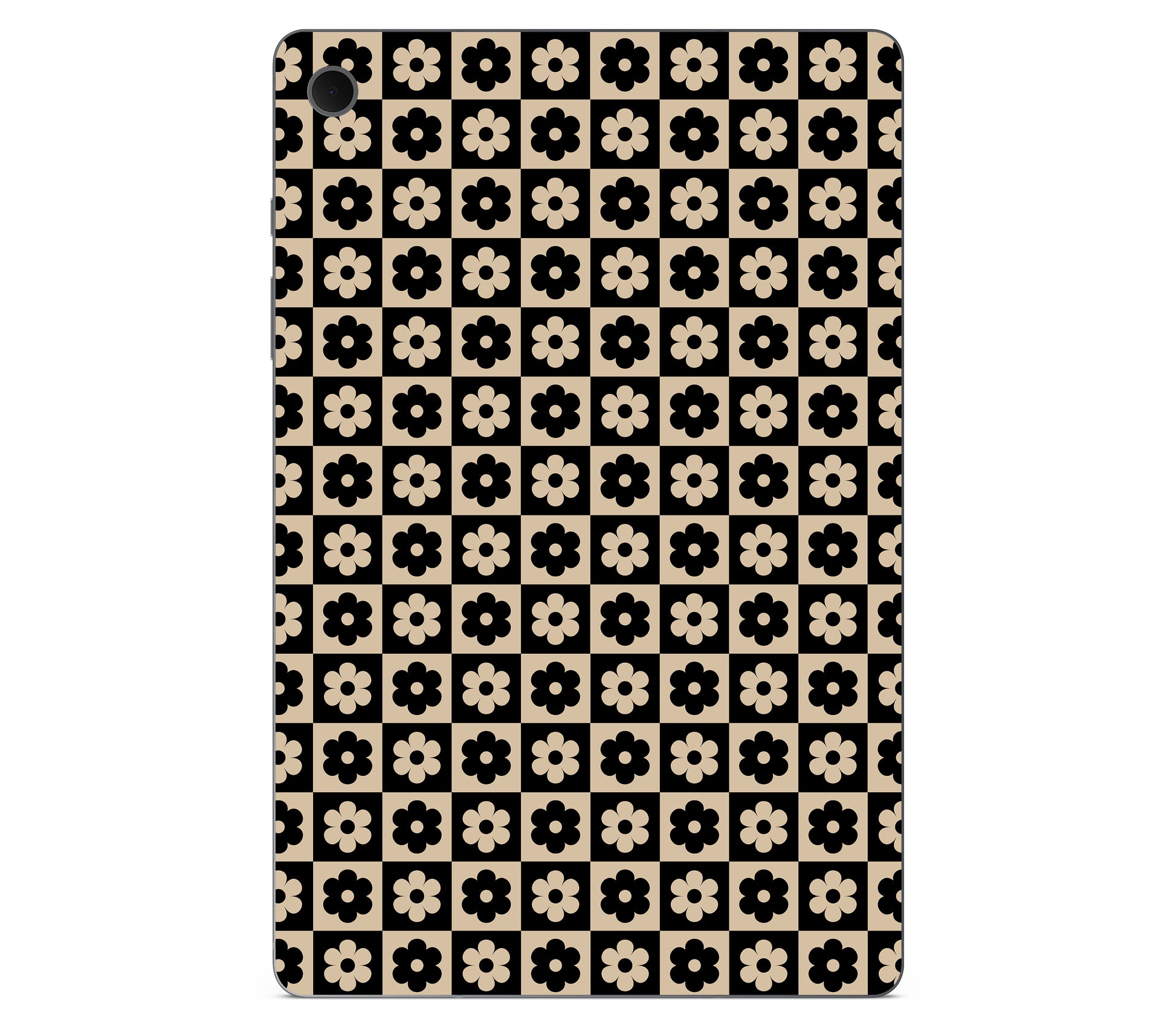 Galaxy Tab S10 Lite skin, Floral Grid, back skin