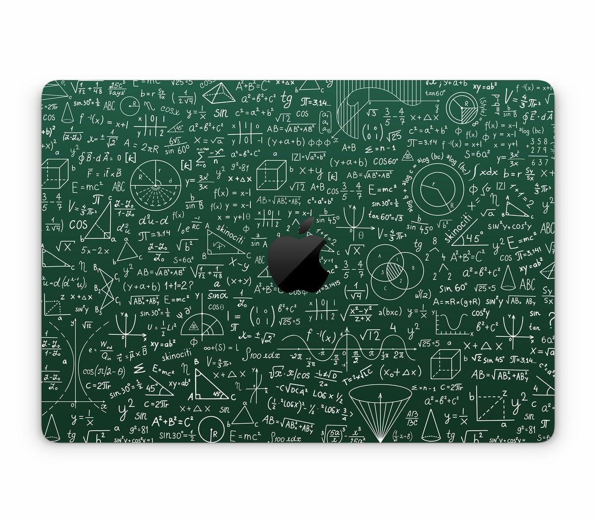 MacBook Air 13" (2025, M4) skin, Brain.exe, top skin with logo cutout