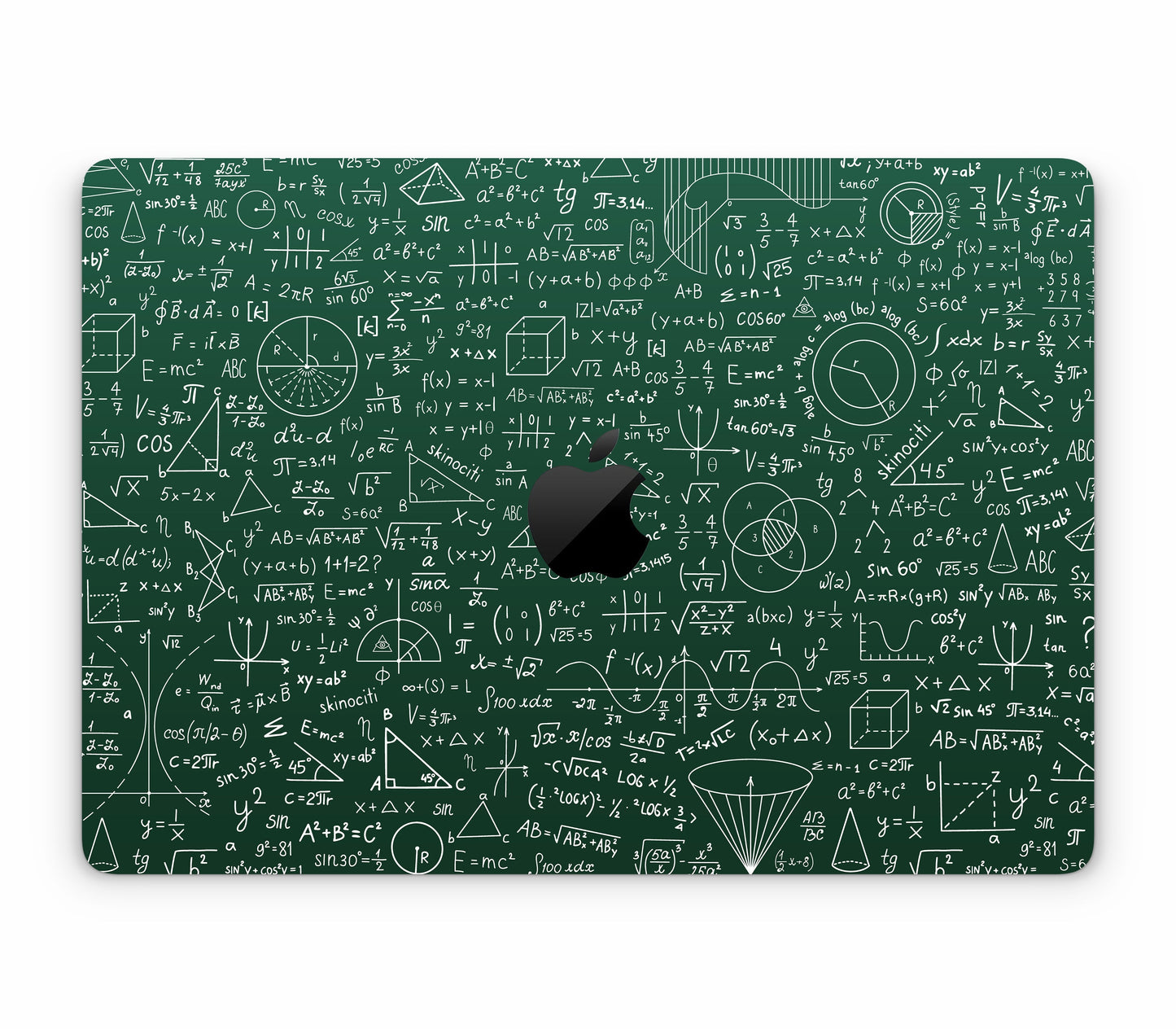 MacBook Pro 14" (2025, M5) skin, Brain.exe, top skin with logo cutout