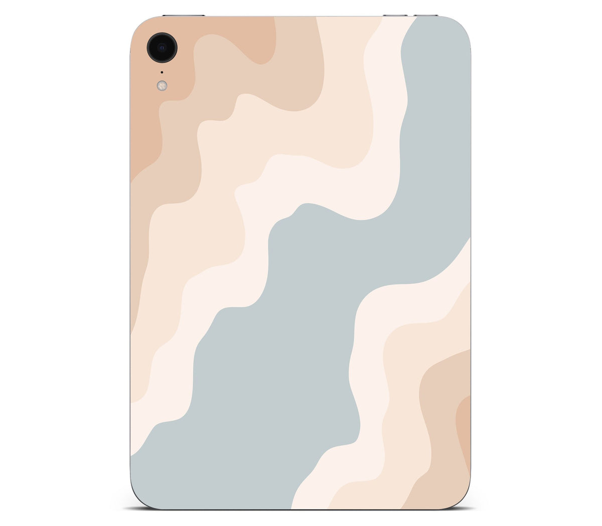 iPad Mini 6 skin, Drift (Haze), back skin without logo cutout