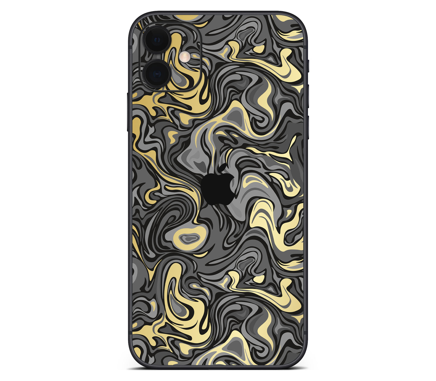 iPhone 11 skin, Damnation, back skin with logo cutout