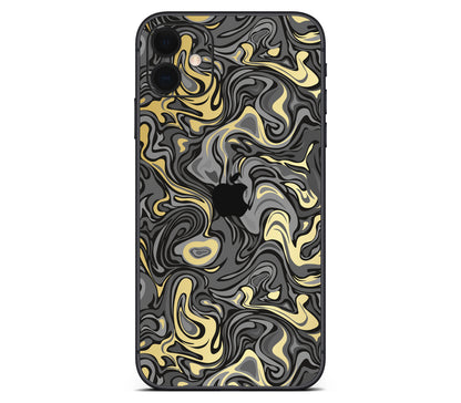 iPhone 11 skin, Damnation, back skin with logo cutout