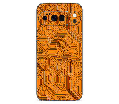 Google Pixel 11 Pro XL skin, Pulse Grid, full wrap skin