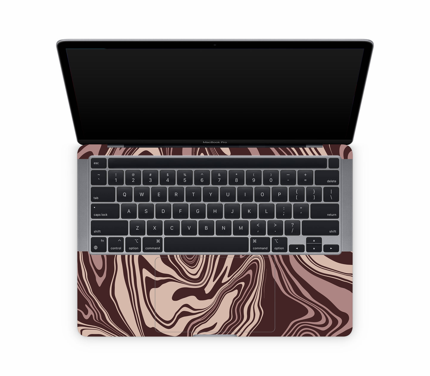 MacBook Pro 13" (2022, M2) skin, Vertigo (Fever), inside skin