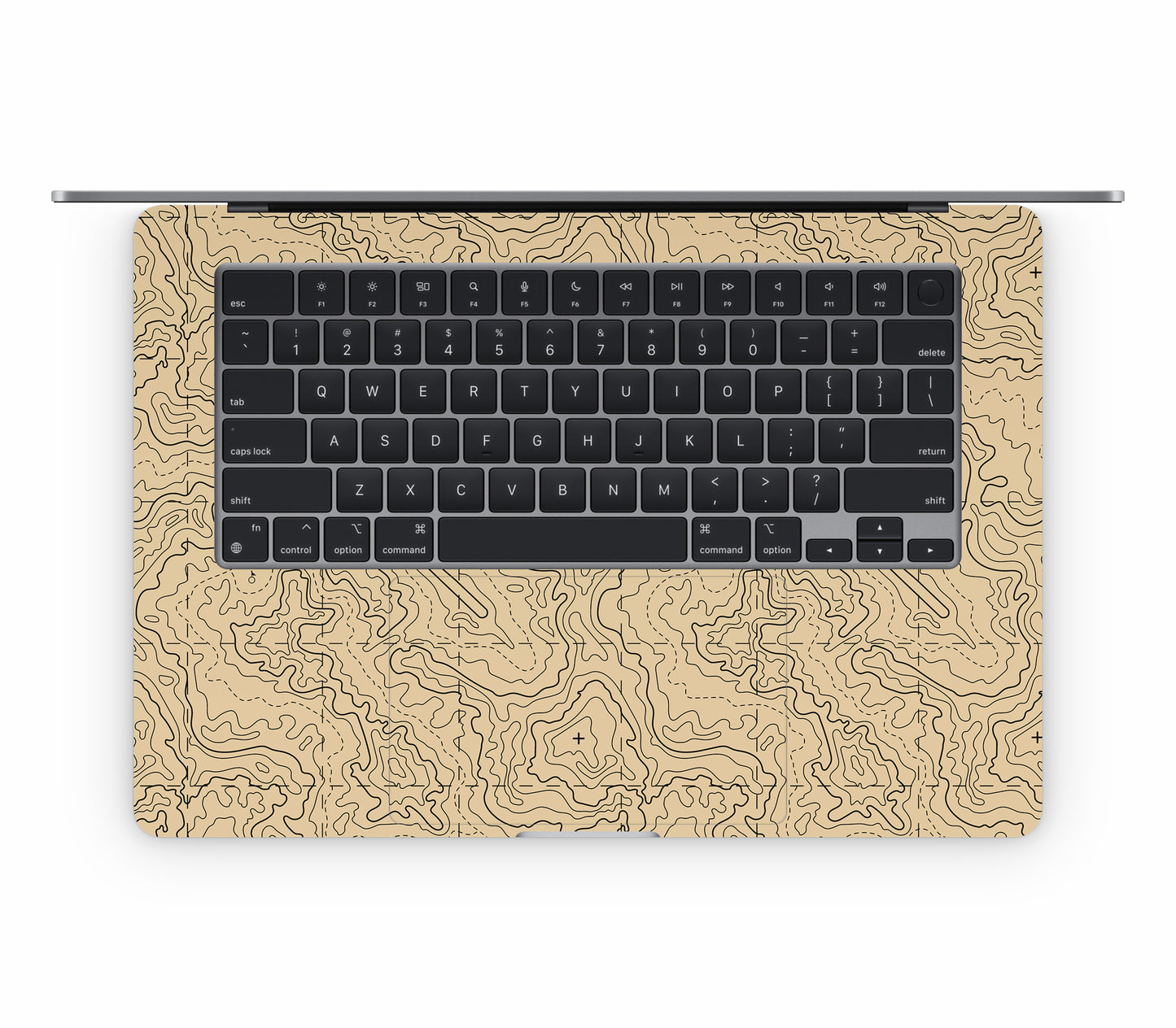 MacBook Air 15" (2025, M4) skin, Lockdown (Sandline), inside skin