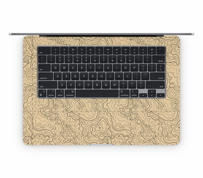 MacBook Air 15" (2025, M4) skin, Lockdown (Sandline), inside skin