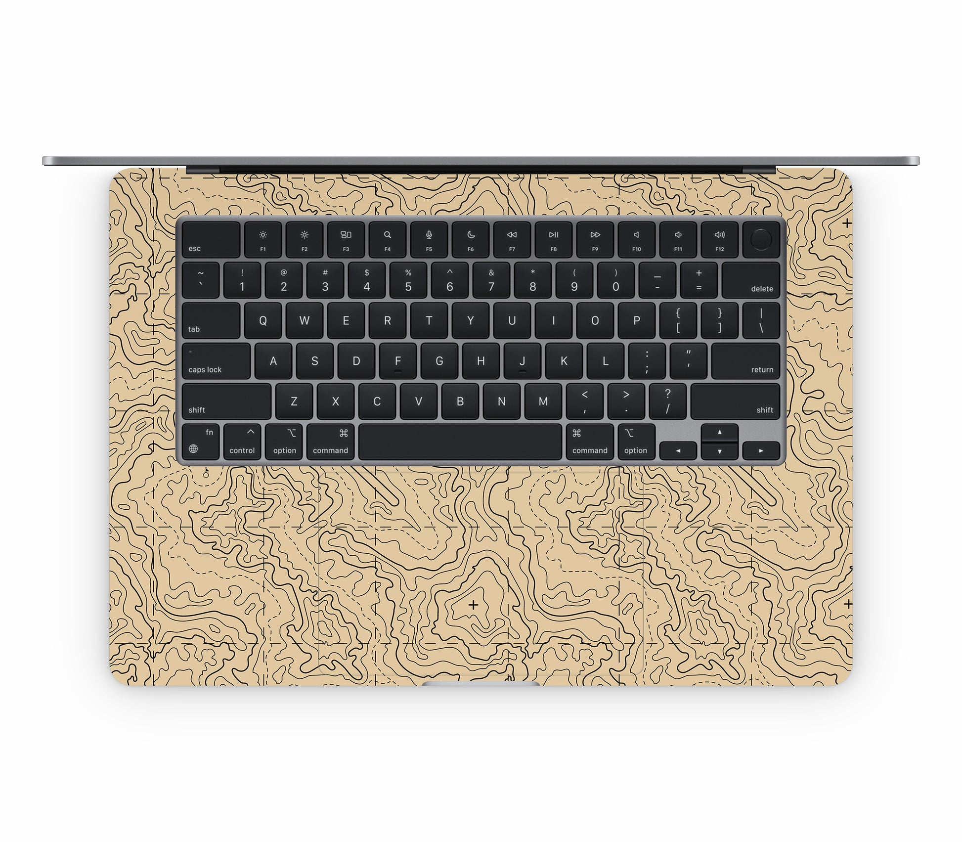 MacBook Air 15" (2024, M3) skin, Lockdown (Sandline), inside skin