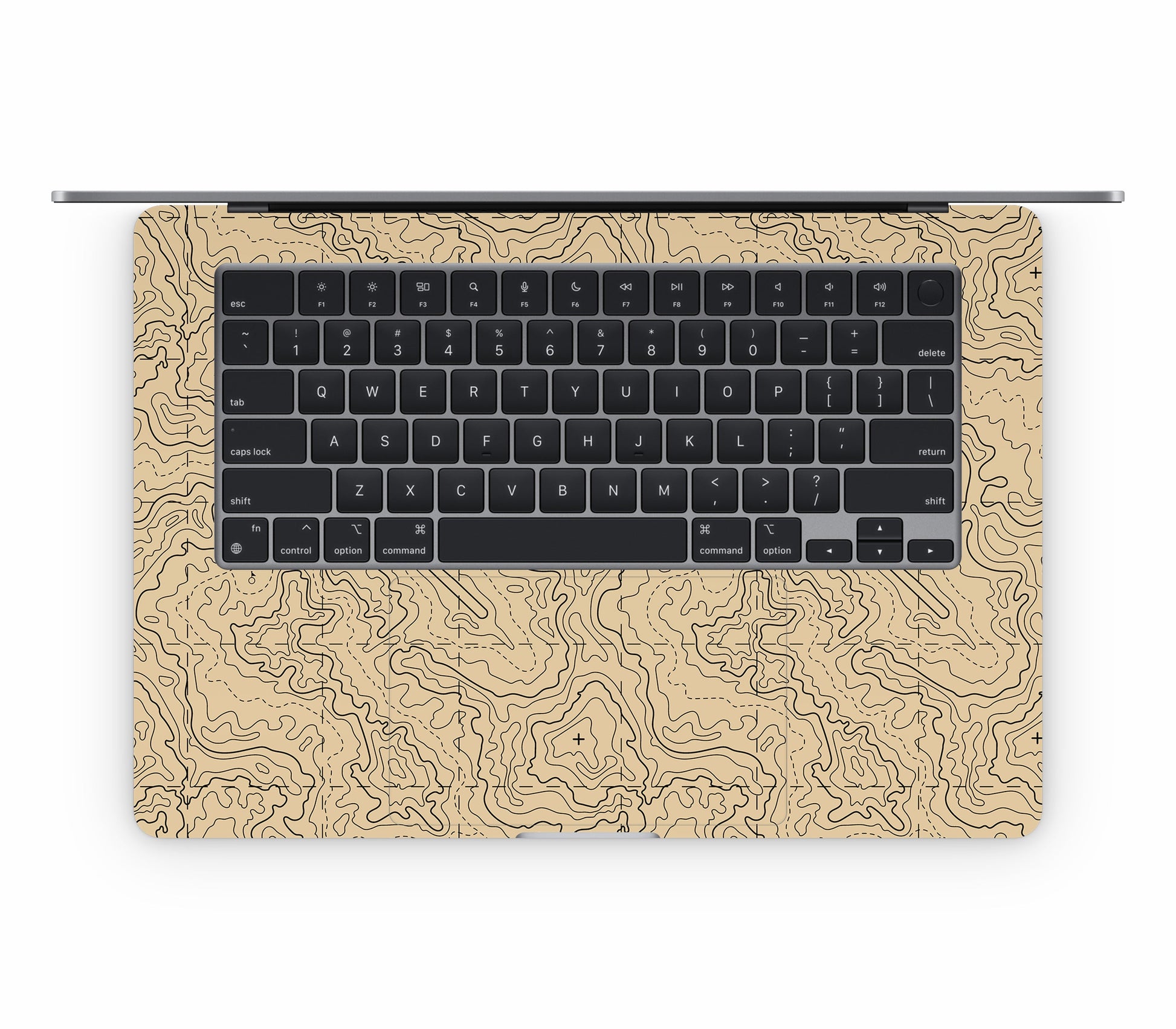 MacBook Air 15" (2025, M4) skin, Lockdown (Sandline), inside skin