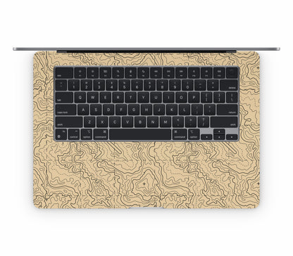 MacBook Air 15" (2025, M4) skin, Lockdown (Sandline), inside skin
