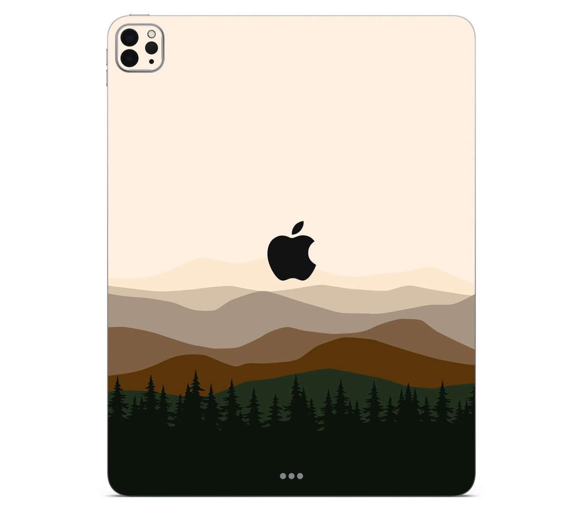 iPad Pro 11" (2020, Gen 2) skin, Sierra Dusk, back skin with logo cutout