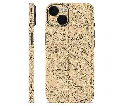 iPhone 14 Plus skin, Lockdown (Sandline), full wrap without logo cutout