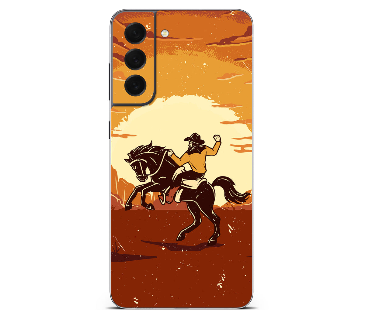 Galaxy S21 FE skin, Cowboy, back skin