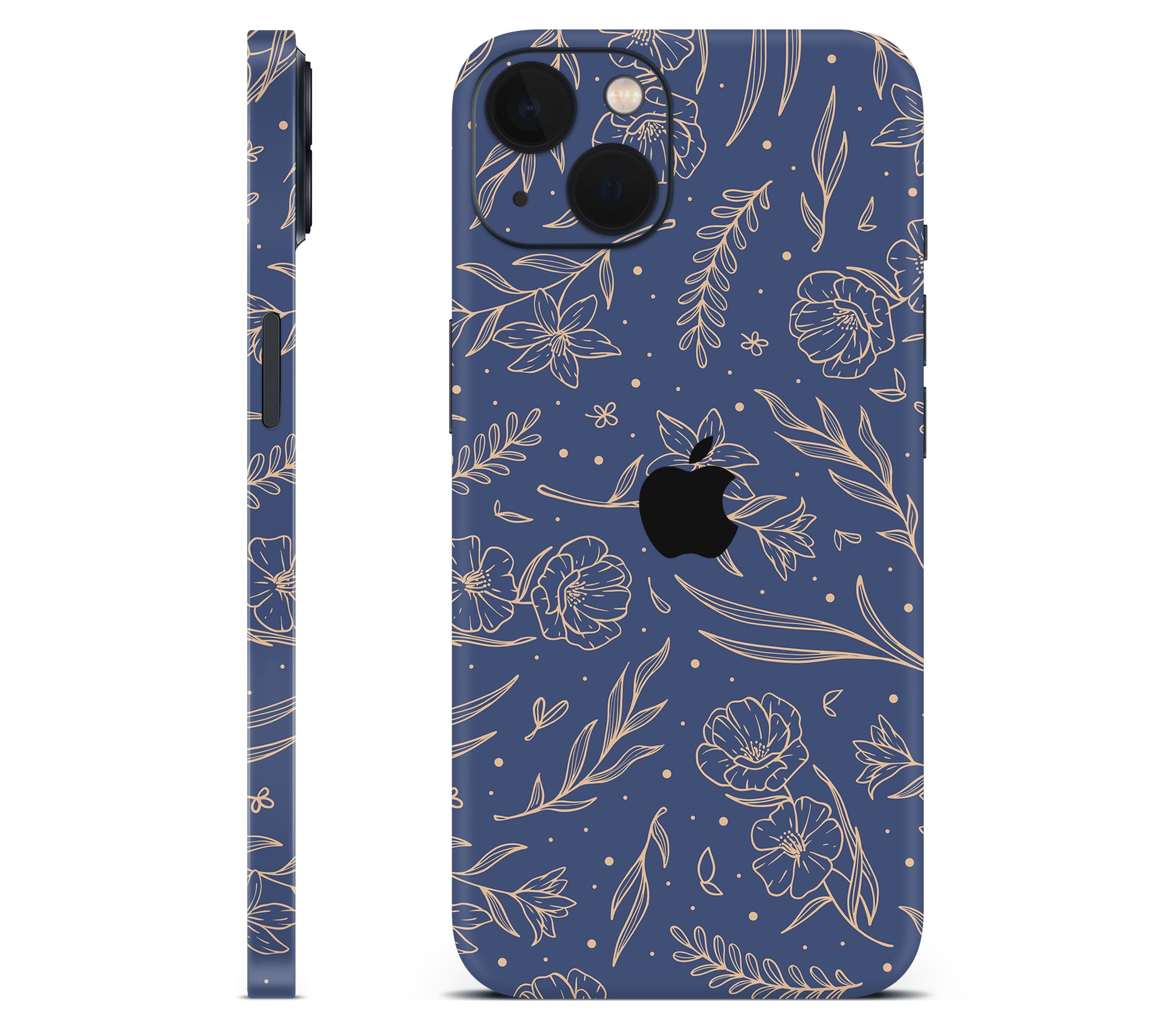 iPhone 13 skin, Twilight, full wrap with logo cutout