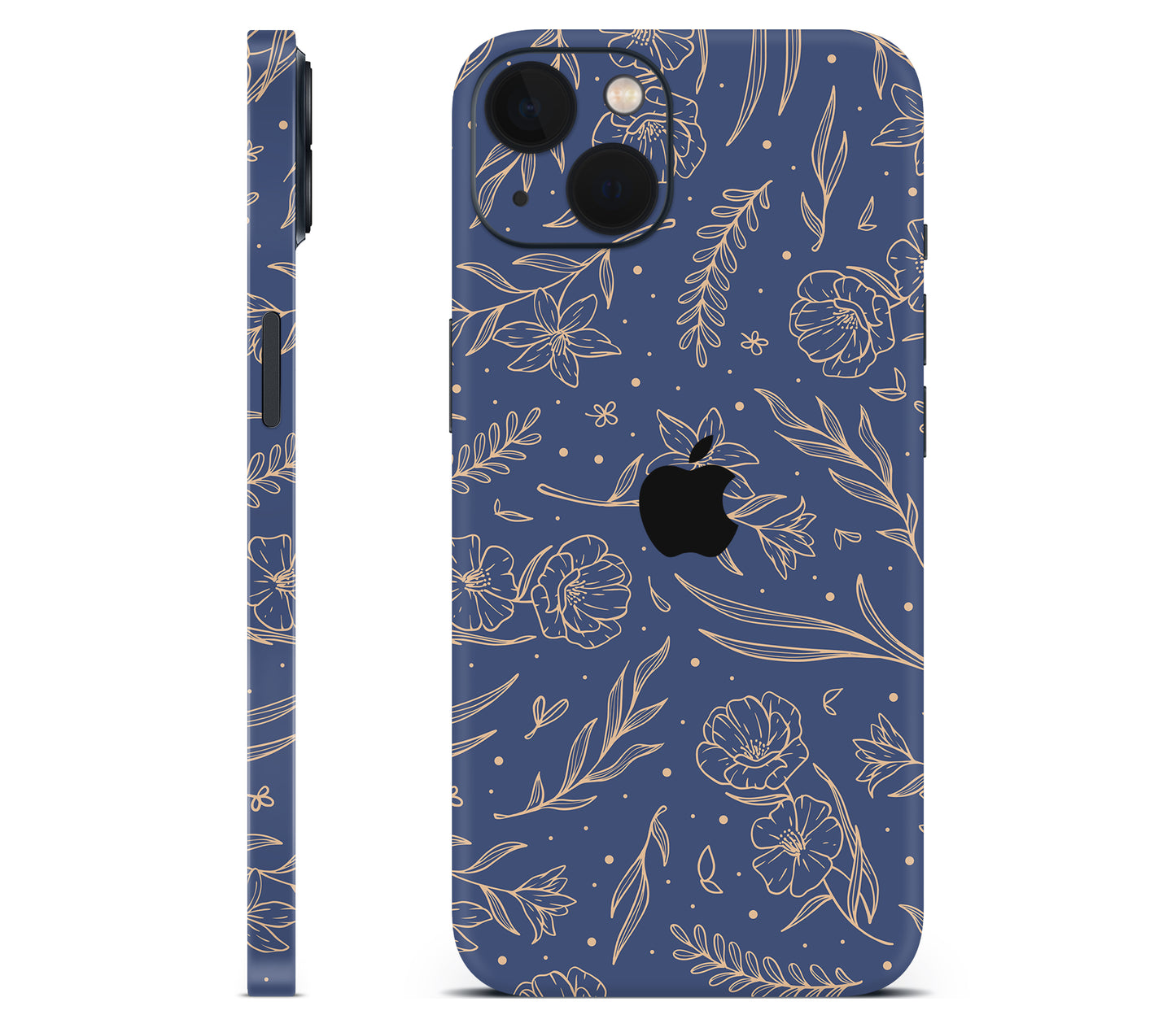 iPhone 13 Mini skin, Twilight, full wrap with logo cutout