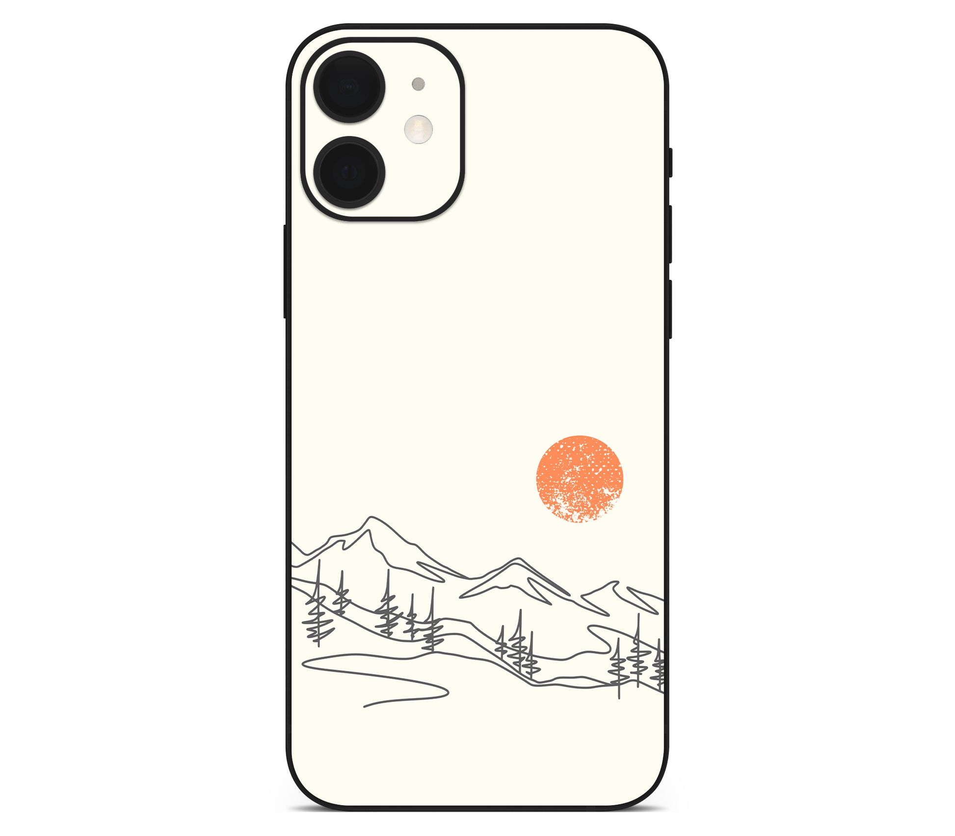 iPhone 12 Mini skin, Offline, back skin without logo cutout