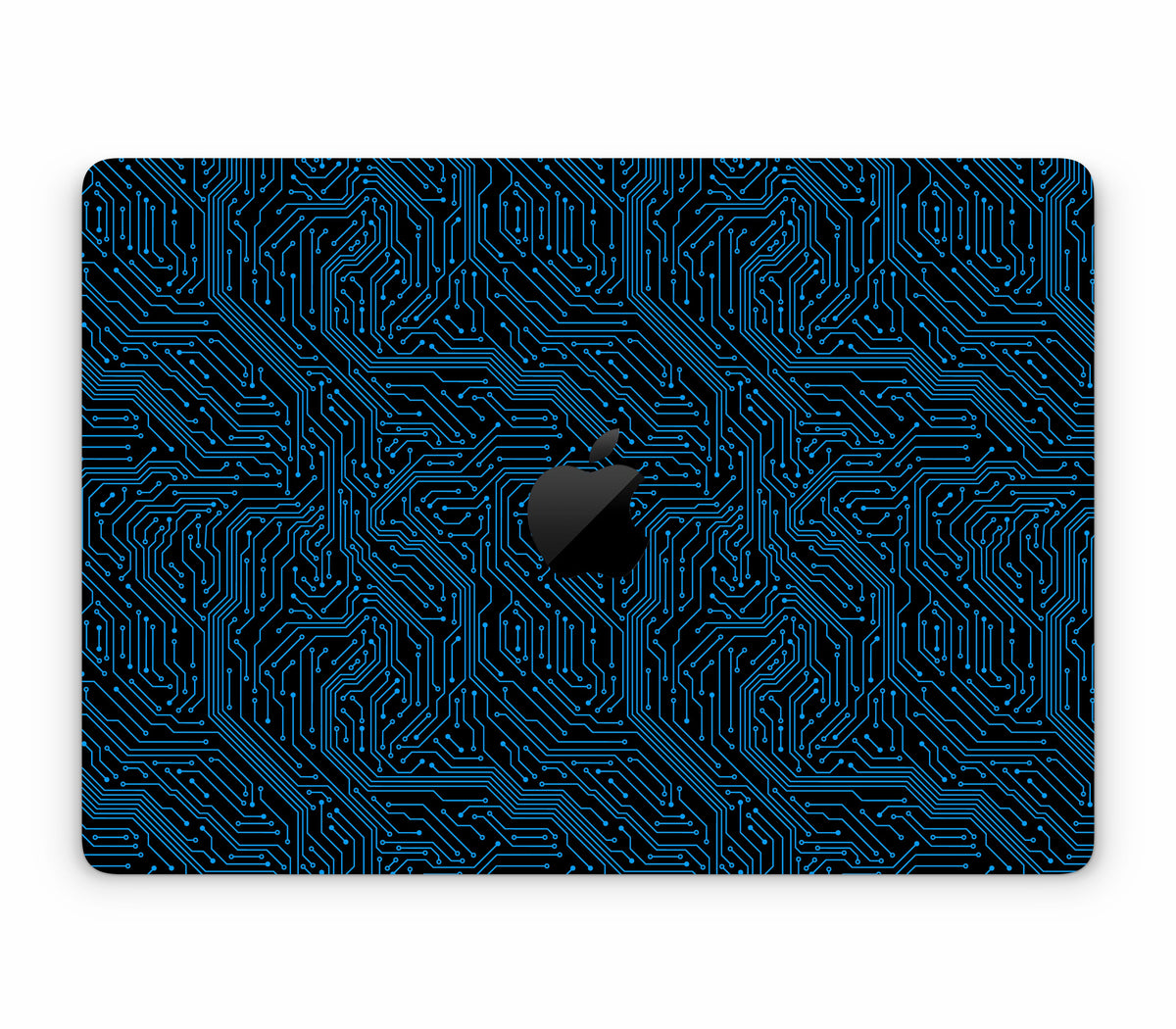 MacBook Pro 13" (2016-2019) Touch Bar skin, Eternal Blue, top skin with logo cutout