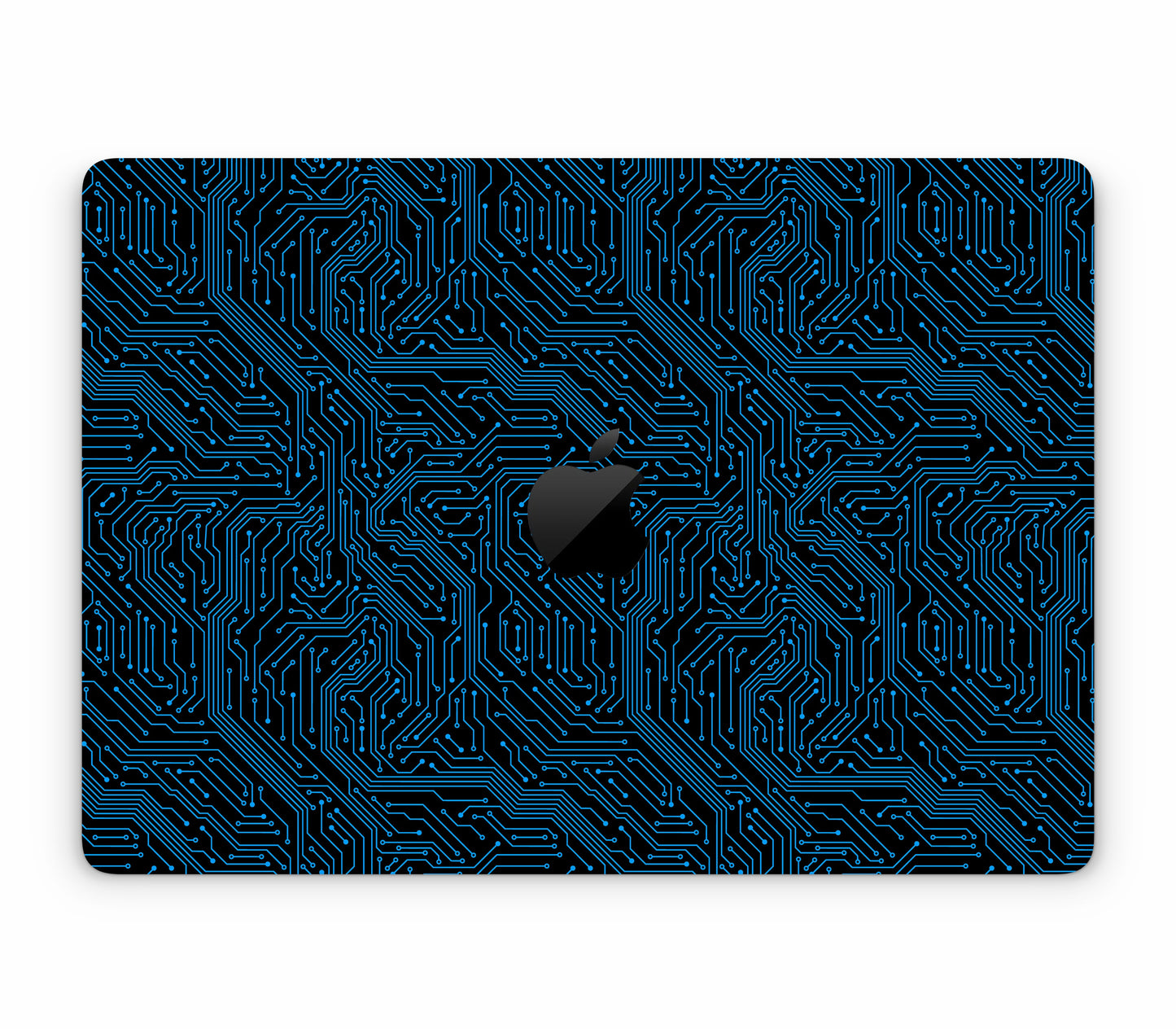 MacBook Pro 13" (2022, M2) skin, Eternal Blue, top skin with logo cutout