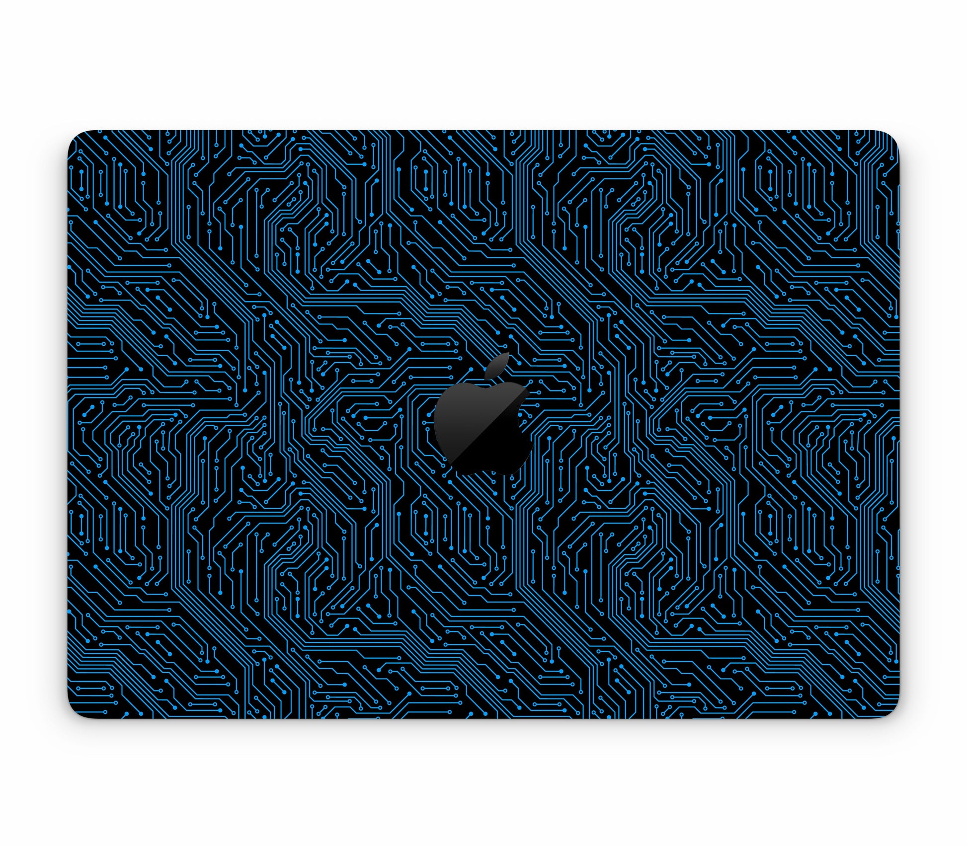MacBook Pro 13" (2022, M2) skin, Eternal Blue, top skin with logo cutout