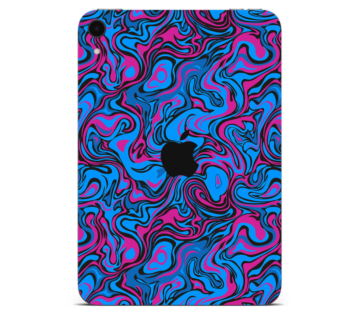 iPad Mini 6 skin, Brain Drain, back skin with logo cutout