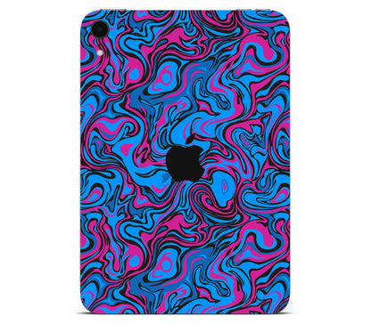 iPad Mini 6 skin, Brain Drain, back skin with logo cutout