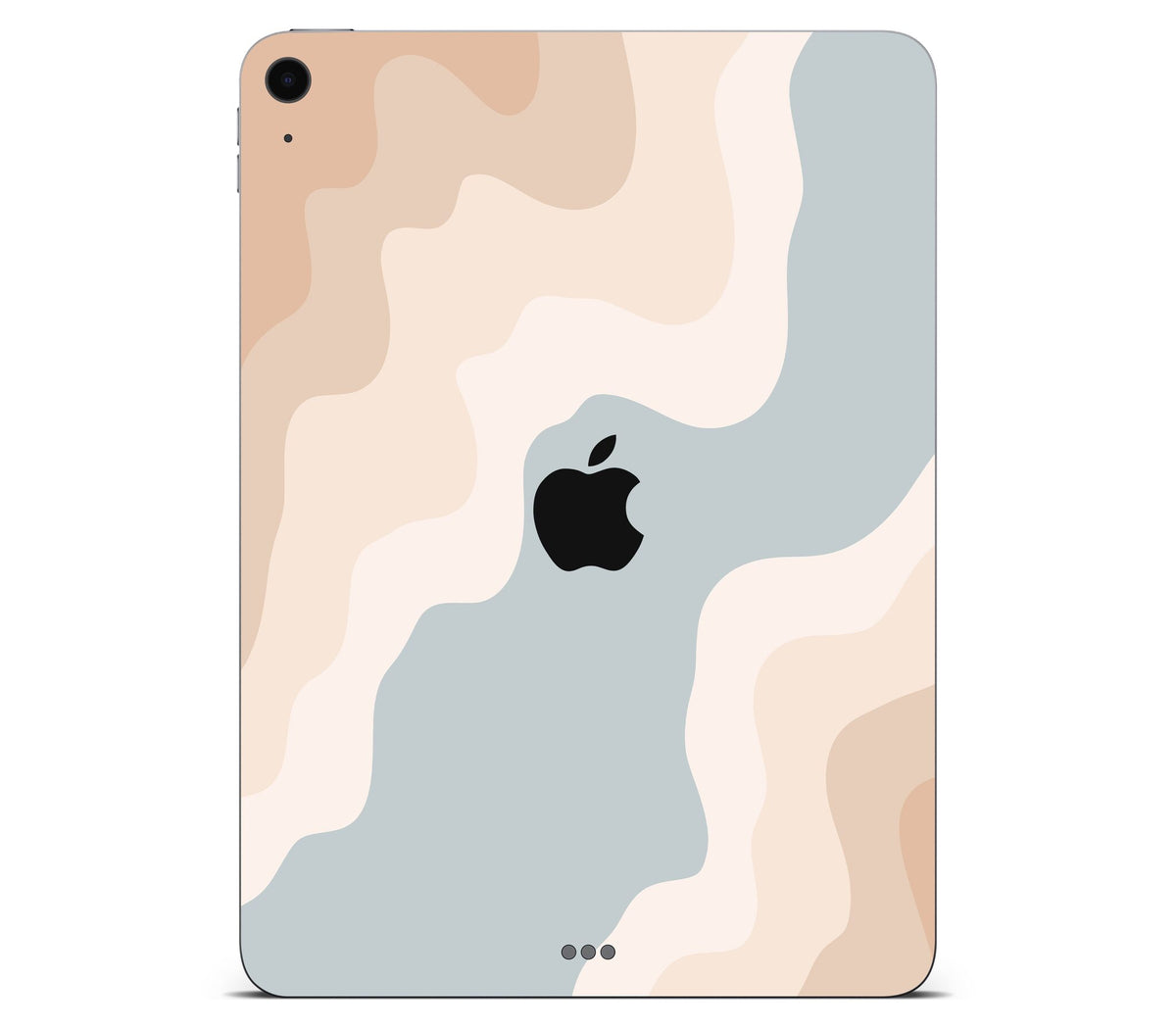 iPad Air 4 skin, Drift (Haze), back skin with logo cutout