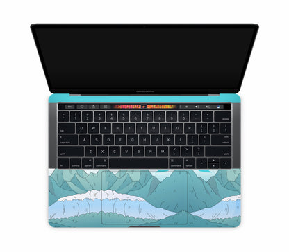 MacBook Pro 13" (2016-2019) Touch Bar skin, Altitude Error, inside skin